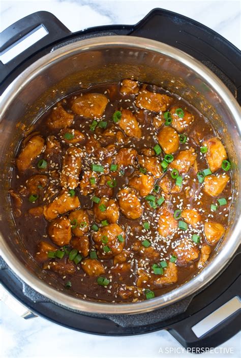 Instant Pot Chinese Sesame Chicken Video A Spicy Perspective