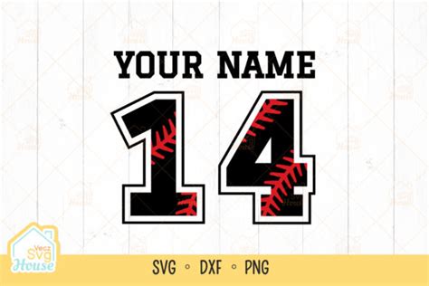 Baseball Numbers Svg Varsity Numbers Svg Baseball Font Svg Baseball Mom