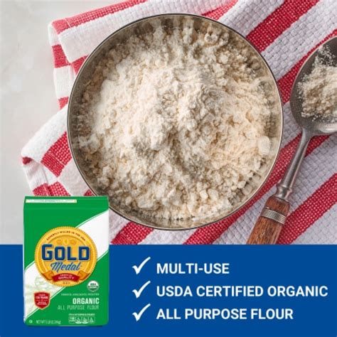 Gold Medal Organic Unbleached All Purpose Flour Lbs Kroger