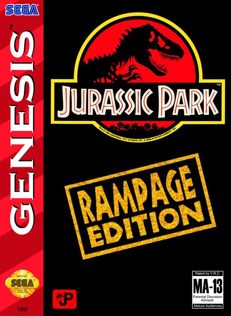 Retro Review Jurassic Park Rampage Edition Sega Nerds