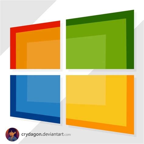 Free Flat Windows Logo PSD - TitanUI