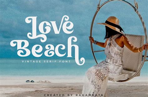 Love Beach Font DaFont File