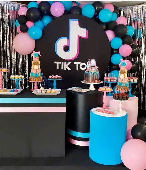 Fiesta De Cumplea Os Tik Tok Ecumple Ideas