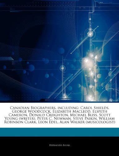 Amazon Articles On Canadian Biographers Including Carol Shields