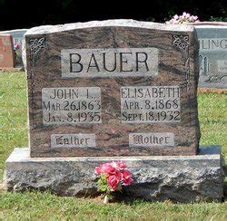 John L Bauer 1863 1935 Memorial Find A Grave