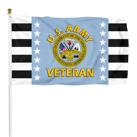 The United States U.S. ARMY Veteran Flag