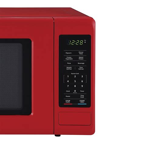 Magic Chef 09 Cu Ft 900w Countertop Digital Touch Microwave Red Personal Touch Cleaning