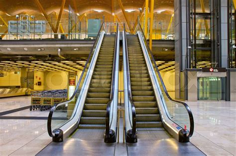 Escalator Stock Image Colourbox