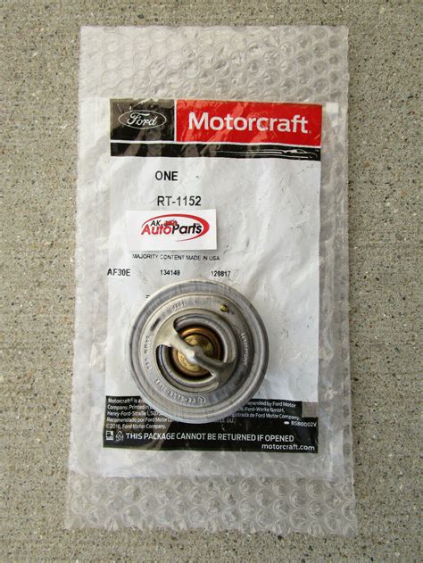 Ford Lincoln Yf Z Ba Motorcraft Rt Engine Coolant Thermostat