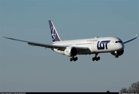 Sp Lsg Lot Polish Airlines Boeing Dreamliner Photo By Andrzej