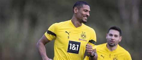 Trainingslager In Marbella Sébastien Haller Ist Zurück Bei Borussia