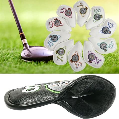 De Canne De Golf Couvre T Te De Club De Golf Couverture De T Te De Fer