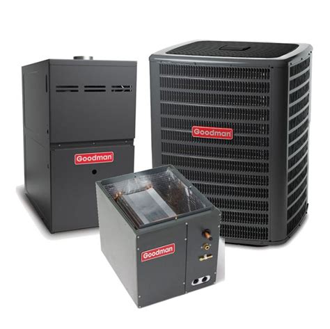 Goodman Ton Seer Two Stage Ac Matched With Two Stage Gas