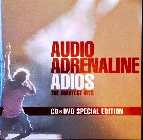 Audio Adrenaline Adios The Greatest Hits Cd And Dvd Special Edition