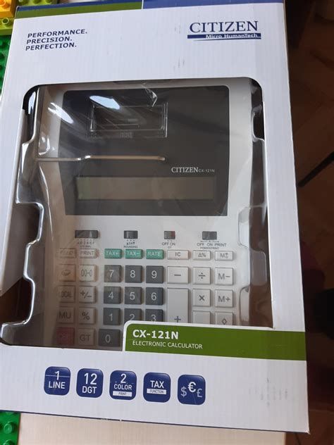 Калькулятор печатающий Citizen cx-121n купить в Москве, цена 1 100 руб ...