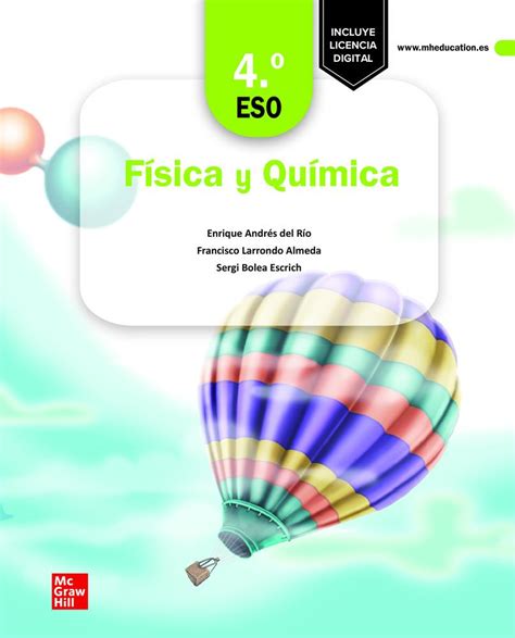 Física y Química 4 º ESO ANDRES K Mcgraw Hill Libros de