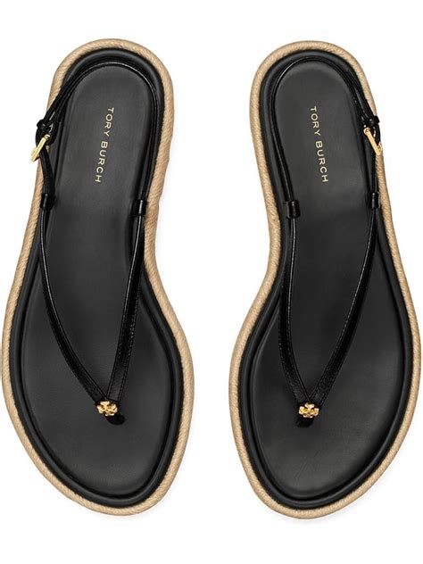 Tory Burch Mini Miller Flat Thong Free Shipping Zappos