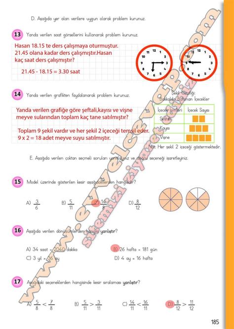 S N F Matematik Meb Yay Nlar Ders Kitab Cevaplar Sayfa Ders