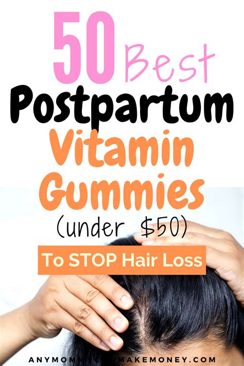 50 Best Vitamins For Postpartum Hair Loss Under 50