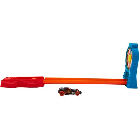 Pista De Autos Hot Wheels Lanzador Aro De Fuego El Rey Del Entretenimiento