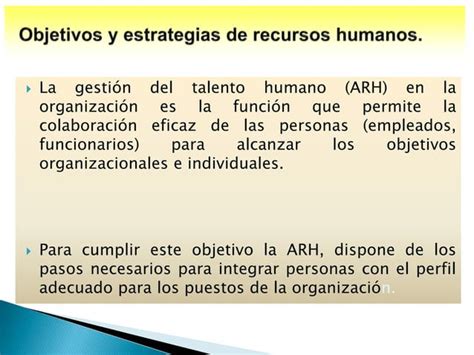 PLANEACION ESTRATEGICA DE RRHH PPT