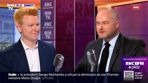 Adrien Quatennens Sur BFMTV Macron Refuse L Essentiel Augmenter Les