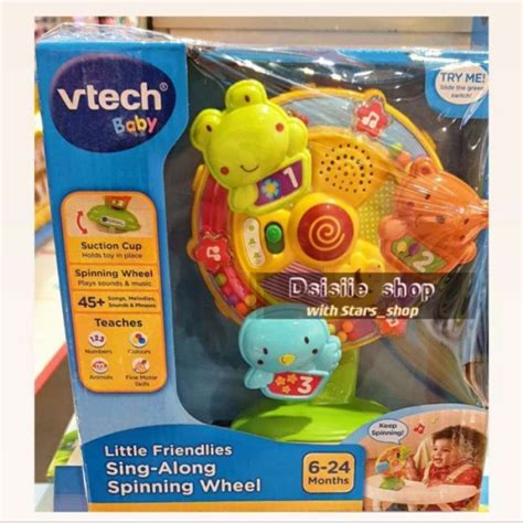 Jual Vtech Baby Little Friendlies Sing Along Spinning Wheel Original Di