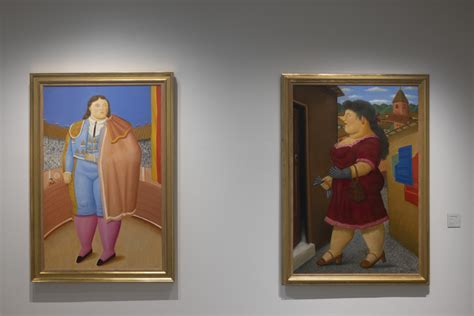 La Obra De Fernando Botero En El Museo Goya De Zaragoza Fotos De La