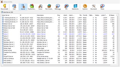 Lista Server Emule Assistenza Pc Napoli