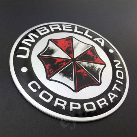 Resident Evil Umbrella Corporation Biohazard Reflective Auto Car Decals