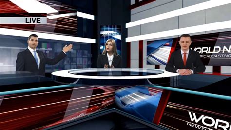 Complete News Broadcast Package After Effects Template Youtube