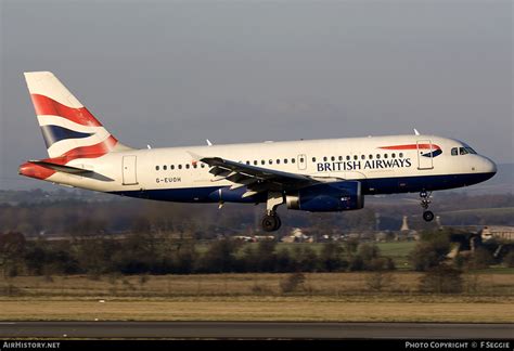 Aircraft Photo Of G Euoh Airbus A British Airways