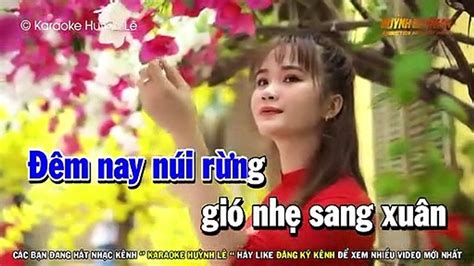 Karaoke Mùa Xuân Của Mẹ Tone Nam Nhạc Sống Dễ Hát Huỳnh Lê Video