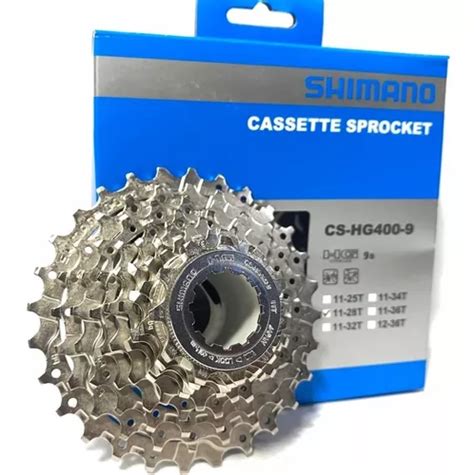 Cassete Shimano Alivio Sora Cs hg400 9 11 28d 9v Cromada Frete grátis