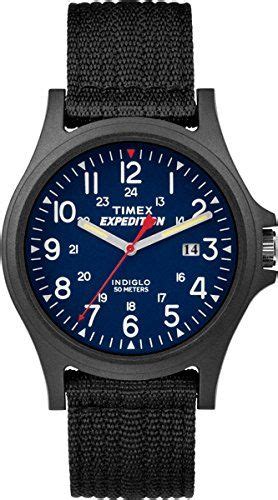 Timex Expedition Men S Tw Quartz Watch With Blue Dial Analogue