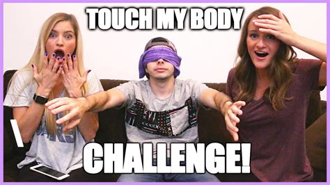 Touch My Body Challenge With Nadeshot And Ijustine Youtube