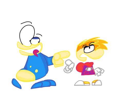 Rayman and Globox by MevioArt on DeviantArt