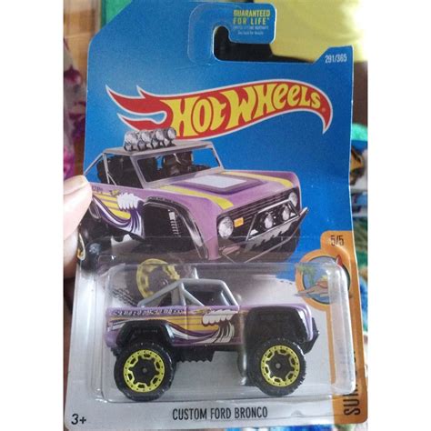 Hot Wheels Custom Ford Bronco Shopee Malaysia