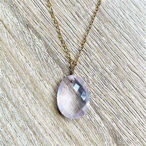 Collier alma quartz rose Nature Découvertes