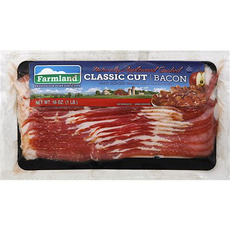 Farmland® Naturally Applewood Smoked Classic Cut Bacon | Bacon | Superlo Foods