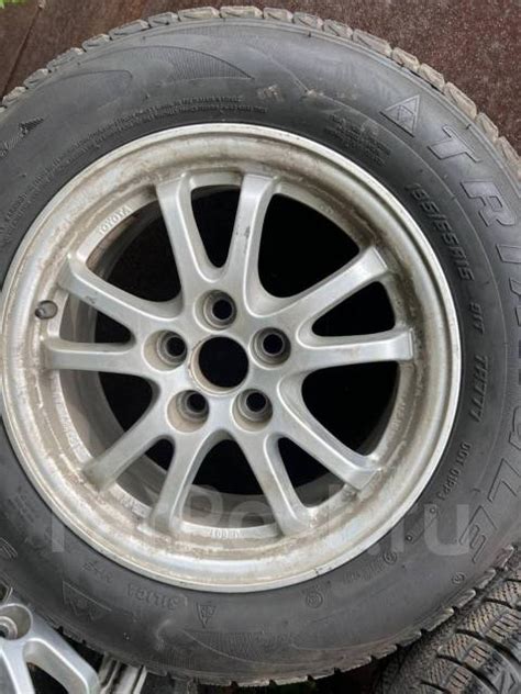 Литые диски R15 5x100, Toyota, 15", 1 шт, 54,1 мм. 4 шт, б/у, в наличии ...