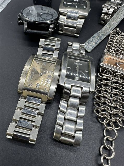 Kenneth Cole Watch Lot 2lbs Parts Repair Need Batteries Untested