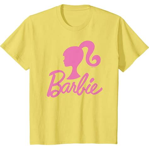 Barbie - Barbie Pink Logo Glitter T-Shirt - Walmart.com