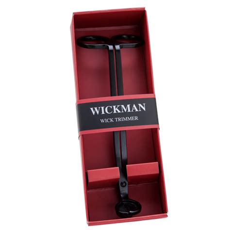 Wickman Wick Trimmer - Matte Black Finish - Gift Boxed - Maggies Blend ...