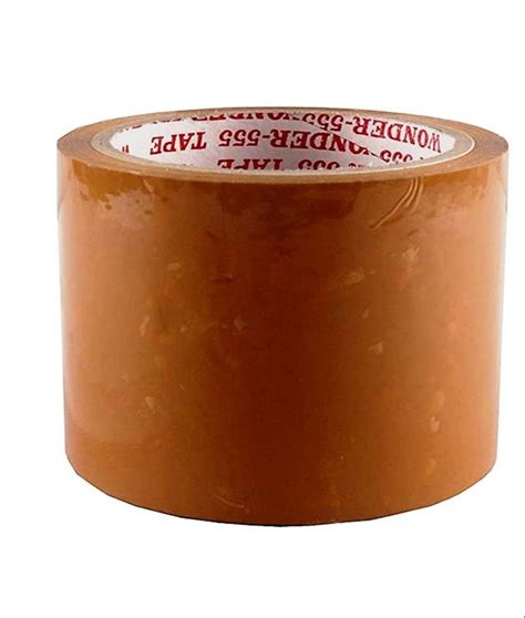 Mm Self Adhesive Brown Bopp Tape Mtr At Rs Box Brown Tape