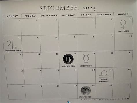 Moon Calendar 2023 - Etsy