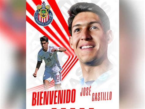 Pacozea Chivas Anuncia Su Primer Refuerzo Jos Castillo Para El