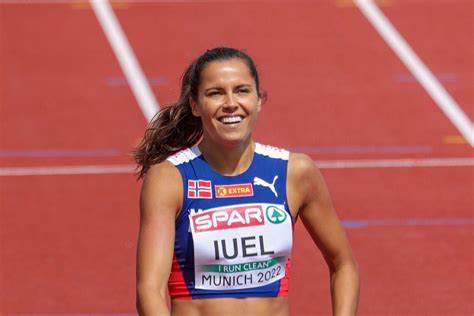 Veien Til Finalen For Amalie Iuel På 400 M Hekk Semifinale Med Tre