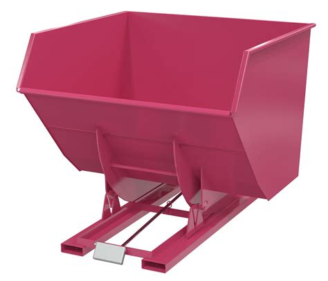 Steel Heavy Duty Self Dumping Hopper Cubic Yard Lb Capacity