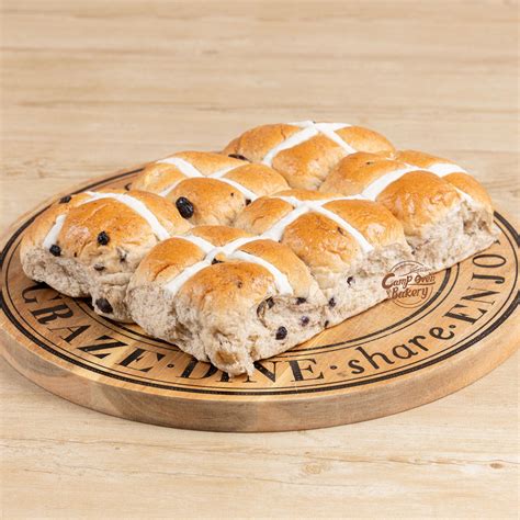 6pk Hot Cross Buns Campovenbakery Au